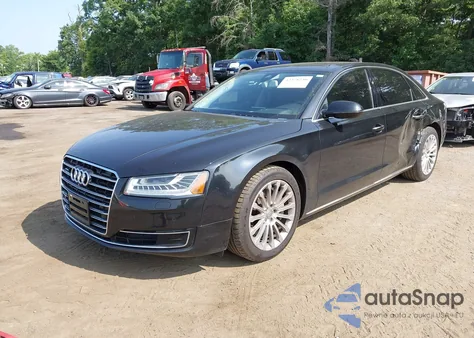2015 Audi A8 L 3.0T z USA, uszkodzony, nr VIN WAU3GAFDXFN029684